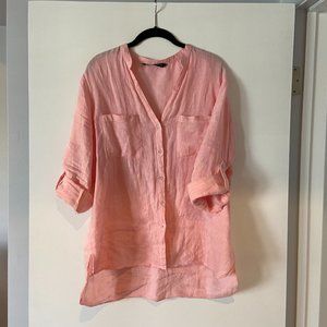 Linen button down shirt